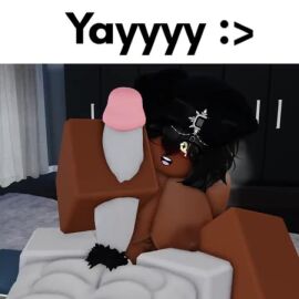 1boy 1girls 3d 3d_animation animated anonymous_male big_cock cock cum cum_outside cumshot dark-skinned_female dark_skin duo female handjob holding_penis huge_cock kira_(nitelite) male male/female mp4 nitelite roblox robloxian tagme unknown_male video