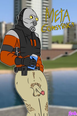 1boy 2d 3d artist_request balls civil_protection_(half-life_series) garry's_mod gas_mask half-life_(series) half-life_2 male male_only mask masked masked_male meta_construct penis sandbox soda soda_can solo testicles