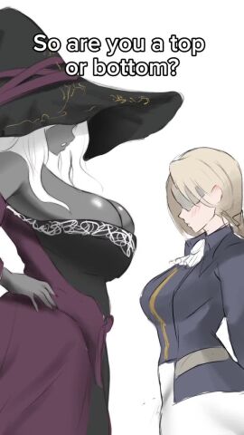 2girls animated big_breasts cleavage elden_ring elden_ring_nightreign female female_only fromsoftware huge_breasts imminent_sex mario_(series) mario_kart omniartstudio recluse_(nightreign) sound tagme unexpected unexpected_ending video yuri