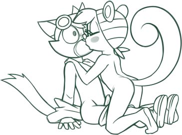 1boy 1girls 2024 5_fingers anthro anthro_on_anthro arm_support ass barefoot bent_arm bent_leg big_eyes biped black_and_white blush blush_lines cheek_tuft closed_eyes clothing curled_tail digital_drawing_(artwork) digital_media_(artwork) domestic_cat duo erection extended_arm eyelashes eyewear eyewear_on_head eyewear_only facial_tuft feet felid feline felis female fingers footwear foreskin fur fur_tuft genitals goggles goggles_on_head goggles_only hands_on_another's_shoulders hands_on_shoulders head_tuft headgear headgear_only headkerchief headkerchief_only headwear headwear_only humanoid_genitalia humanoid_hands humanoid_penis imminent_sex interspecies iris kerchief kerchief_only kiss_on_lips kissing kneeling leaning leaning_forward long_eyelashes male male/female mammal mitzi_(ajmarekart) monochrome mostly_nude mostly_nude_anthro mostly_nude_female mostly_nude_male murphy_(ajmarekart) murphy_and_mitzi no_pupils nude pattern_clothing pattern_headgear pattern_headkerchief pattern_headwear pattern_kerchief penis plantigrade prick_ears raised_heel redout rodent round_ears round_eyes sciurid shoes sitting snout squirrel straight striped_clothing striped_headgear striped_headkerchief striped_headwear striped_kerchief stripes surprise surprise_kiss tail three-quarter_view toes topwear tree_squirrel tuft uncircumcised unretracted_foreskin wholesome wide_eyed young young_anthro young_female young_male