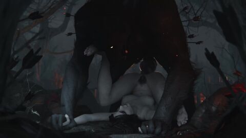 1boy 1girls 1monster 2025 3d alternate_version_available ambush anal anal_sex animal_genitalia animated anthro anthro_on_human anthro_penetrating areolae arrows bare_arms bare_breasts bare_legs bare_shoulders bare_thighs barefoot battlefield bethesda_softworks big_breasts big_knot big_penis black_fur black_hair blender bottomless breasts canid canine_penis chloeangelva completely_nude completely_nude_female dark_hair deep_penetration defeat defeat_sex defeated defeated_heroine dominant dominant_female duo duo_focus erect_penis erection feet feet_up female_human fire front_view fur genitals glowing_eyes hairy_pussy hands_on_hands holding_hands insult kicking knotted_penis light-skinned_female light_skin male male/female male_monster male_penetrating male_penetrating_female medium_breasts monster monster_rape naked naked_female night nipples no_bra nude nude_female on_back on_ground pale_skin penetration penile penile_penetration penis penis_in_ass pinned pinned_down pubic_hair raped_by_monster scary scattered_clothing serana sharp_teeth short_hair size_difference skyrim sound straight struggling tagme teratophilia trees undead vampire vampire_girl video visible_nipples visible_pussy voice_acted werecanid werewolf wounded wrong_hole yellow_eyes zmsfm