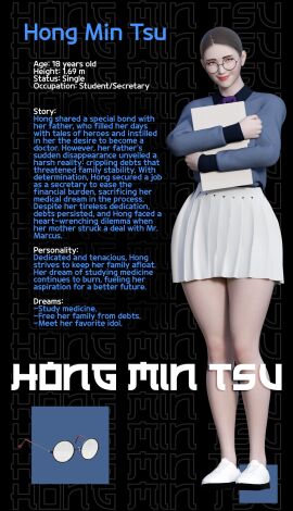 1girls 3d asian_female ass big_ass big_breasts bottom_heavy breasts bust busty character_age character_bio character_profile character_sheet chest curvaceous curvy curvy_figure female female_only hips hong_min_tsu hourglass_figure huge_ass huge_breasts human large_ass large_breasts legs light-skinned_female light_skin mature mature_female my_neighbor's_widow rose_blue_3d slim_waist solo solo_female thick thick_hips thick_legs thick_thighs thighs top_heavy voluptuous waist wide_hips