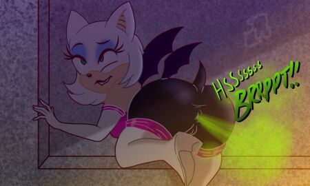 1girls anthro anthro_only fart fart_cloud fart_fetish farting farting_at_viewer female female_focus female_only furry furry_female furry_only gassy gassy_female onomatopoeia rouge_the_bat sega sonic_(series) sonic_the_hedgehog_(series) tagme text