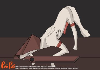 absurd_res animal_genitalia animal_penis armor balls blade canid canine canine_genitalia canine_penis canis crimsoncolored domestic_dog emaciated feral genitals headgear helmet hi_res jack-o_pose knife knot konami male male_only mammal penis pyramid_head silent_hill silent_hill_2 solo text url