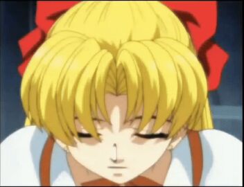 animated big_breasts bishoujo_senshi_sailor_moon blonde_hair bow bra breasts cleavage clothing collarbone female hair_ribbon long_hair maid_uniform medium_breasts official_art reinou_tantei_miko sailor_venus_(cosplay) underwear undressing unnamed_character white_bra