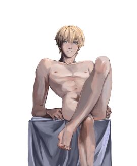 lee_(punishing:_gray_raven) male naked naked_male punishing:_gray_raven