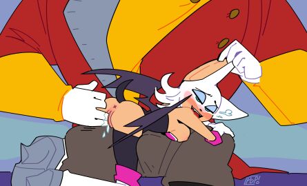 2d anthro bald bat dr._eggman female fingering fingering_partner heart_symbol male popthesnowman pussy robotnik rouge_the_bat scientist smaller_female sonic_(series) sonic_boom tagme taller_male wet wet_pussy