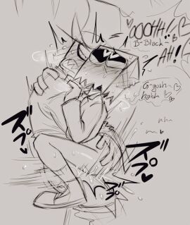 2024 2boys <3 <3_eyes anal anal_penetration anal_sex ass black_hat_(villainous) blush bottomless cartoon_network clenched_teeth dr._flug_(villainous) duo eyewear flugtum gay goggles grey_background half-closed_eyes hat headgear headwear heart heart_eyes heart_symbol humanoid looking_pleasured male male/male male_only male_penetrated male_penetrating male_penetrating_male moaning motion_lines narrowed_eyes orengejoshi paper_bag penetration penile penile_penetration penis penis_in_ass sex sharp_teeth simple_background sweat teeth toony toony_face top_hat villainous yaoi