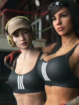 2girls 3d activision ass big_ass big_breasts bolt_on_tits breast_envy breast_implants breast_size_difference breasts bust busty call_of_duty call_of_duty_mobile call_of_duty_modern_warfare_(2019) call_of_duty_modern_warfare_2_(2022) call_of_duty_warzone chest curvaceous curvy curvy_figure enhanced_breasts fake_breasts female female_focus female_only girl_staring_at_girl's_chest girl_staring_at_guy's_chest hips hourglass_figure huge_breasts human infinity_ward large_breasts legs light-skinned_female light_skin lips looking_at_breasts mara_(cod) mature mature_female medium_support_(meme) silicone silicone_implants slim_waist thick thick_hips thick_legs thick_thighs thighs top_heavy urban_tracker voluptuous waist wide_hips word2