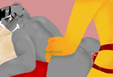 chance_(forsaken) elliot_(forsaken) elliot_(work_at_a_pizza_place) forsaken_(roblox) grimetracks nude pegging roblox roblox_game robloxian self_upload strap-on tagme watermark