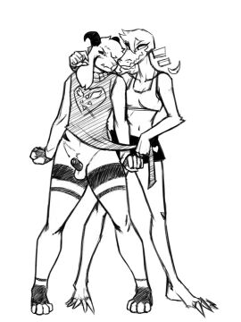 anthro asriel_dreemurr asriel_dreemurr_(god_form) boss_monster_(undertale) bovid bratty_(undertale) caprine crocodilian dracozhilla duo embarrassed female femboy genitals goat hi_res humanoid humiliation larger_female leg_markings male male/female mammal markings penis penis_humiliation pinched_fingers reptile scalie size_difference skinny small_penis small_penis_humiliation thick_thighs thigh_markings undertale undertale_(series)