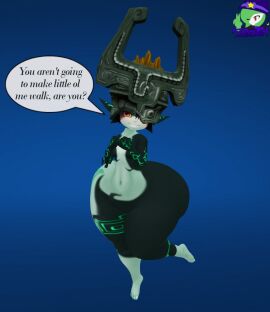 ass big_ass bubble_ass bubble_butt female huge_ass imp imp_midna midna nintendo tagme the_legend_of_zelda thick_thighs twilight_princess wide_hips zer0264