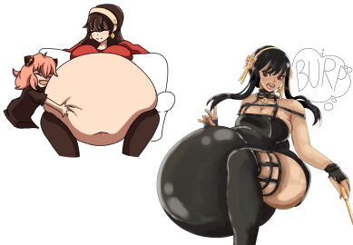 blueb140 female spy_x_family tagme vore vore_belly yor_briar yor_forger