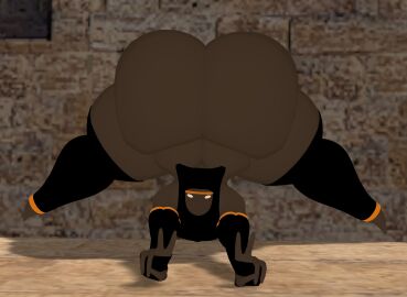 1boy ass big_ass bubble_ass bubble_butt furry huge_ass male smugandhung tagme thick_thighs wide_hips