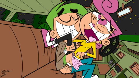 1boy 1girls car car_interior car_sex clenched_teeth closed_eyes clothed clothed_sex clothing cosmo cum cum_in_pussy dxt91 fairy fairycosmo female genital_fluids green_hair hair inside_car male nickelodeon open_mouth orgasm orgasm_face penetration pink_eyes pink_hair pussy sex sitting sitting_in_car steering_wheel teeth the_fairly_oddparents tongue vaginal_penetration vehicle wanda