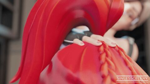 3d animated antifragile_bb antifragile_dazzle antifragile_kira-kira antifragile_slay_star antifragile_traysi blizzard_entertainment brigitte canid canine d.va duo fellatio female feral french_nails gif kiriko_(overwatch) le_sserafim male mammal multiple_females multiple_girls oral overwatch overwatch_2 penile penis ponytail sex sinlesscelery sombra tracer zoophilia