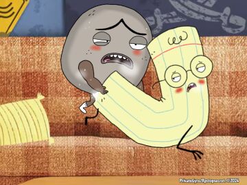 animate_inanimate blush bodily_fluids breath_cloud complex_background cum from_behind_position ibispaintx male male_penetrating male_penetrating_male nickelodeon oral paper_(rock_paper_scissors) privategyre rock_(rock_paper_scissors) rock_paper_scissors_(nickelodeon) rock_paper_scissors_(series) sex sweat traced_art