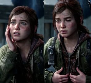 1girls ai_generated cum_on_face ellie_(the_last_of_us) ellie_williams female green_eyes naughty_dog petite sperm tagme the_last_of_us the_last_of_us_2 video