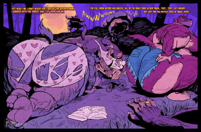 age_difference anthro ass big_ass big_breasts big_butt breasts canid canine clothing feet genitals group hi_res huge_ass huge_breasts huge_butt human humanoid hyper hyper_ass hyper_breasts hyper_butt long_penis male male/male male_only mammal musclegut muscular mythological_canine mythological_creature mythology night older_male paprikaboy paprikachunk penis transformation underwear werecanid werecanine werecreature werewolf