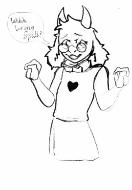 1boy animated bouncing_breasts breast_expansion breast_growth breast_growth_(enlargement) breasts busty_male deltarune expansion femboy glasses goat goat_ears growth heart_symbol horns male male_focus male_only male_with_breasts ralsei ralsei_(deltarune) ralsei_with_white_fur self_upload text text_bubble whatthedude