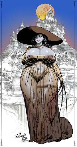 1girls 2d 2d_(artwork) 2d_artwork 69_(artist) alcina_dimitrescu angel_statue angel_wings areola areolae areolae_visible_through_clothing artist_name artist_signature ass background background_sky barefoot big_ass big_breasts big_butt big_calves big_female big_hat big_legs big_thighs black_rose boob_squish boob_window boobies boobs breast_squeeze breast_squish breasts breasts_bigger_than_head breasts_bigger_than_torso breasts_squeezed_together bust busty capcom castle castle_background chest cleavage cleavage_cutout cleavage_dress cleavage_window cliff clothed clothed_female clothing color colored corsage curvaceous curvaceous_female curvaceous_figure curves curvy curvy_body curvy_female curvy_figure curvy_hips curvy_thighs dark_hair detailed_background digital_media_(artwork) dress dressed earrings enormous_ass enormous_breasts enormous_butt enormous_thighs eyes_wide_open fat_ass fat_butt female forest_background giant_ass giant_breasts giant_female giant_thighs giantess gigantic_ass gigantic_breasts gigantic_butt gigantic_female gigantic_thighs glistening glistening_body glistening_breasts glistening_hair glistening_skin glistening_thighs gloved_hands gloves gold_jewelry gold_necklace hand_above_breast hand_on_breast hand_on_chest hat heavy_breasts high-waist_dress high-waisted_thong hips hourglass_figure huge_ass huge_breasts huge_butt huge_calves huge_female huge_legs huge_thighs huge_woman humanoid large_ass large_breasts large_butt large_calves large_female large_hat large_legs large_thighs large_woman larger_female leg_strap legs light-skinned_female light_skin lipstick long_dress long_eyelashes long_legs long_sleeves looking_at_viewer marshviolet8 mascara massive_ass massive_breasts massive_butt massive_thighs massive_woman mature mature_female milf mini_giantess mole_under_eye moon moon_background mountain mountain_background necklace night night_sky nightmare_waifu nipples_covered obscured_nipples open_eyes painted_toenails pale-skinned_female pale_skin plump plump_ass plump_breasts plump_butt plump_lips plump_thighs red_lipstick resident_evil resident_evil_8:_village rocks rose see-through see-through_clothing see-through_dress sharp_claws sharp_fingernails sharp_nails shiny shiny_ass shiny_body shiny_breasts shiny_hair shiny_skin shiny_thighs skindentation smile smiling_at_viewer soft_breasts squished_breasts squishy squishy_breasts statue statues tall_female thick thick_ass thick_butt thick_calves thick_eyebrows thick_eyelashes thick_hips thick_legs thick_lips thick_thighs thigh_garter thigh_strap thighs thighs_bigger_than_head thighs_bigger_than_torso thighs_large thighs_together thighs_waist thong thunder_thighs thunderthighs tiptoes tree vampire vampire_girl vampire_milf voluptuous voluptuous_female waist walking walking_towards_viewer waterfall white-skinned_female white_skin white_skinned_female wide_hips wide_open_eyes wide_thighs wooded_area yellow_eyes yellow_moon