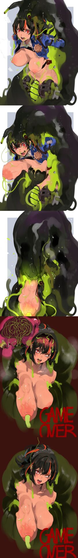 ahegao bar_censor birth boobjob brain_fuck brainwashing breasts censor_bar censored corruption cum cum_in_pussy cum_in_uterus cum_inside defeated defeated_heroine female female_focus female_only fucked_then_eaten gore guro inflation insects mamimi_(artist) mamimi_(mamamimi) nipple_bulge nipple_penetration nipples ovaries ovaries_corruption ovary_penetration parasite pussy reproductive_hijack titjob transformation uterus zenless_zone_zero zhu_yuan