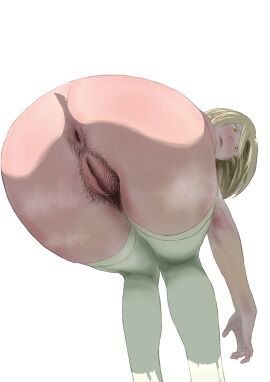 anus anus_focus anus_hair anus_peek ass ass_focus asshole female hairy hairy_anus hairy_pussy heavenly_ass naruto naruto_(series) naruto_shippuden pussy steam steamy_pussy thighhighs tsunade tsunade_(naruto) white_legwear yellow_eyes yellow_hair