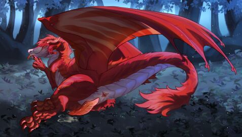 absurd_res ajar_uwu anal animal_genitalia aroused ass ass_up bodily_fluids cum cum_on_ground dragon ejaculation feral fluffy fluffy_tail forest forest_background fur genital_fluids genital_slit genitals hi_res horn male mythological_creature mythological_scalie mythology nature nature_background offering_sex offering_to_viewer orange_body orange_fur owishka paws penis plant precum precum_on_ground precum_on_penis scales scalie shadow slave slit_penis solo tail tongue tongue_out tree white_body white_scales