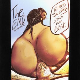 anal anal_insertion anal_sex angry angry_expression angry_eyes angry_face angry_sex ass ass_focus ass_up asshole balls big_anus big_ass big_balls big_butt big_dick big_penis cum cum_in_ass cum_inside dark_hair dark_skin desk dick dick_in_ass female hairy_dick looking_at_viewer looking_back male mistajaay musk musk_clouds musky_balls musky_cock nut penis penis_in_ass pov pov_crotch pubes pubic_hair retro retro_artstyle reverse_cowgirl_position riding_dick semen semen_in_anus semen_on_ass sneakers sweat sweatdrop sweating sweaty sweaty_ass sweaty_body sweaty_butt teenage_female teenager text text_box text_bubble trainers