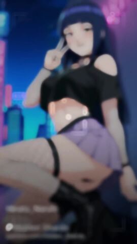 ai_generated goth goth_girl hyuuga_hinata money patreon patreon_hidden_shards tagme video