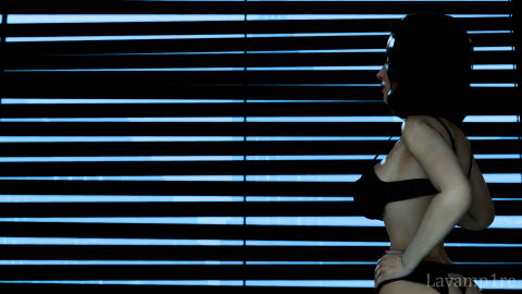 1girls 3d bioshock bioshock_infinite bra breasts busty casual casual_underwear elizabeth_comstock elizabeth_comstock_(burial_at_sea) female hourglass_figure human lavamp1re pale_skin panties self_upload tagme underwear underwear_only window