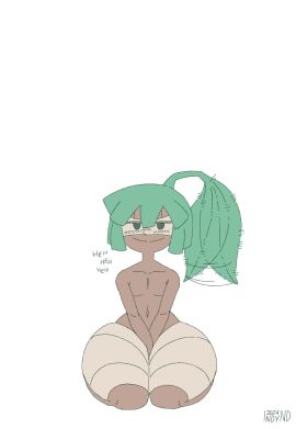 ass big_ass bubble_ass bubble_butt femboy huge_ass indynd male nuzleaf pokemon pokemon_(species) pokémon_(species) tagme thick_thighs wide_hips