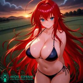 1girls 2025 aegis_elysium afternoon afternoon_sky ai-assisted ai-generated ai_art ai_generated ai_video animated animated_image animated_mp4 animation arm_up armpit armpits arms_down arms_up artist_name ass bikini bikini_bottom bikini_top black_bikini blue_eyes blush blushing_at_viewer blushing_female breasts bush camp camping cleavage cloud clouds day effect effects female female_focus female_only field field_background grabbing grabbing_breasts grass grass_field grassland hair_ornament headpiece hi_res high_quality high_res high_resolution high_school_dxd high_school_dxd_hero holding holding_breast holding_breasts holding_own_breast holding_own_breasts huge_breasts lake lakeside landscape large_ass large_breasts leaning_forward light light-skinned_female light_skin montage moon mountain mountains night night_sky phut_hon rain raining rainy red_hair rias_gremory ribbon shiny shiny_skin smile smiling smiling_at_viewer solo solo_focus storm stormy_night sun sunset tagme thick thick_ass thick_breasts thick_legs thick_thighs thighs tiara transition transition_effect tree trees vegetation video water watermark wet wet_body