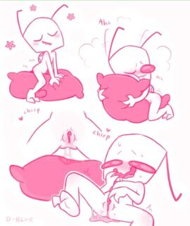 antennae_(anatomy) chirping d-blue dib_membrane feet humping humping_pillow invader_zim rule_63 sound_effects zim