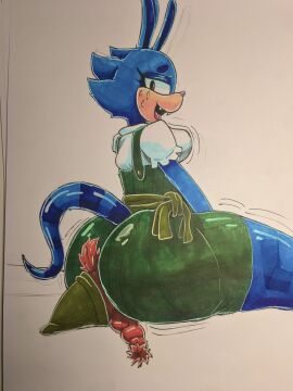 1girls 2d anthro background_character badnik belle_the_tinkerer facesitting female furry idw_comics idw_publishing mobian mobian_(species) mobian_badnik opossum opossum_baker_(sonic_idw) sega sonic_(series) sonic_the_hedgehog_(comics) sonic_the_hedgehog_(idw) sonic_the_hedgehog_(series) tagme tascom