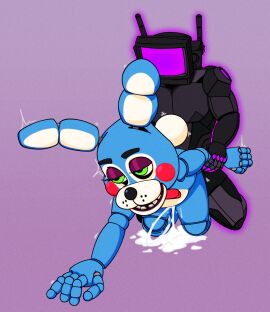 2boys animatronic aura cum cum_drip cum_inside cum_on_body cum_pool cum_puddle dark_tv_man_(skibidi_toilet) doggy doggy_style five_nights_at_freddy's five_nights_at_freddy's_2 fnaf gradient_background green_eyes high_resolution highres male male_only rabbit robot robot_humanoid robot_joints sex sex_from_behind simple_background skibidi_toilet toy_bonnie_(fnaf) tv_man tv_man_(skibidi_toilet) tvman tvman_(skibidi_toilet)