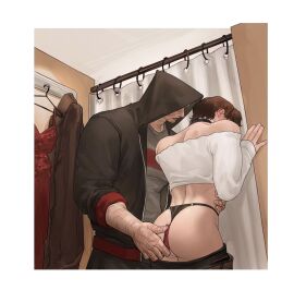 deadpool gay lkikai male male/male male_only marvel marvel_comics peter_parker spider-man spider-man_(series) thong underwear wade_wilson