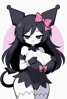 1girls ai ai_generated ai_generated_background big_booty big_breasts big_butt breasts feline female grok hello_kitty_(series) hips huge_breasts kuromi large_breasts naked naked_female nipples nude nude_female sanrio seductive seductive_look seductive_smile tagme thick_hips thick_thighs thighs thinfal titties video