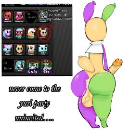 artist_request ass cum cum_in_ass dandy's_world everyone_is_so_mean_2_me joke joke_art looey_(dandy's_world) male male_focus roblox satire tail vocaloid yaoi