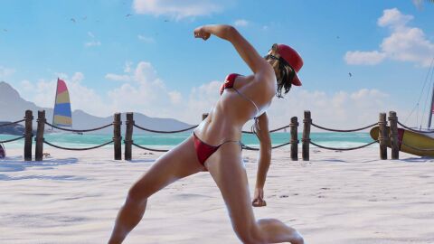 azucena_milagros_ortiz_castillo big_breasts breasts dark-skinned_female female huge_breasts latina namco peruvian_female solo_female solo_focus tekken tekken_8