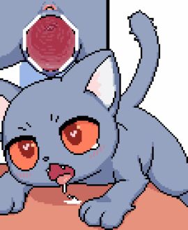 2024 3_fingers a_cat_is_fine_too akai akai_(ugokashitari) animated anthro anthro_on_feral anthro_penetrating anthro_penetrating_feral anus blush bodily_fluids brown_body cat censored cervix digital_media_(artwork) domestic_cat dripping duo felid feline felis female female_on_top female_penetrated feral feral_penetrated fingers fur genitals grey_body grey_fur heart_eyes heart_symbol inner_ear_fluff invisible_penis kemono lying male male/female male_on_bottom male_penetrating mammal on_bottom on_front on_top open_mouth penetration penis pink_inner_ear_fluff pixel_(artwork) pixel_animation pixel_art saliva saliva_drip sex short_playtime simple_background tail tail_motion tailwag tears teeth tongue tuft white_inner_ear zoophilia