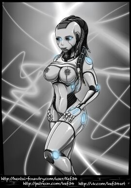 1girls big_breasts blue_eyes breasts female image_set kef34 portal_(series) robot robot_girl robot_humanoid