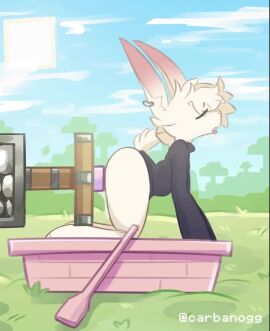 animated anus ass ass_bigger_than_head ass_cleavage ass_crack ass_focus ass_grab ass_up ass_visible_through_thighs asshole assjob big_ass big_breasts big_butt bunny bunny_boy bunny_tail butt_crack butt_focus butt_grab butt_jiggle butterfly_hair_ornament buttjob buttocks buttplug female female_only furry furry_ass furry_breasts furry_male furry_only minecraft pussy sex sex_toy tagme video