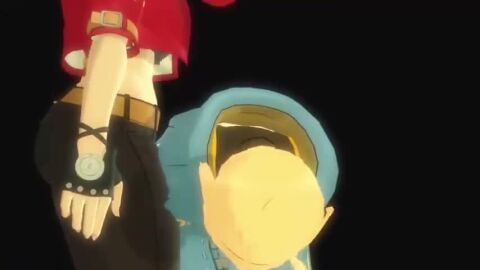 3d_animation ballbusting bridget crotch_kick fingerless_gloves guilty_gear guilty_gear_strive guitar holding_hands i-no interlocked_fingers kicking punching ryona sakurana_jk sandals sound sound_effects tagme video white_socks witch_hat