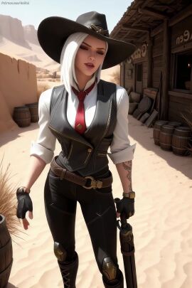 anikoi ashe_(league_of_legends) ashe_(overwatch) cum cumshot dildo_in_pussy patreon.com/anikoi tagme video
