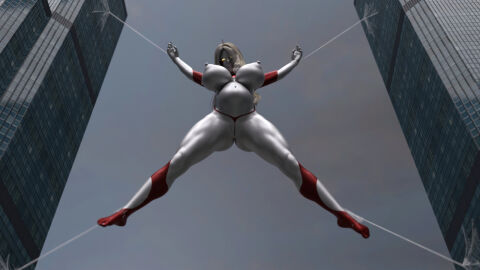 3d alien alien_girl alien_humanoid asian asian_female ass big_breasts bodypaint breasts female female_focus giant_ass giant_breasts giantess glowing_eyes large_ass large_breasts massive_ass massive_breasts massive_butt massive_thighs nude nude_female original original_character ponytail pregnant pregnant_belly pregnant_female red_body red_bodypaint red_skin restrained silver_body silver_bodypaint silver_hair silver_skin superheroine thick_ass thick_butt thick_hips thick_thighs thighs ultraman_(franchise) ultrawoman yoidore