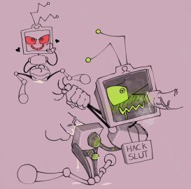 2d after_sex blush bodily_fluids cum cum_drip cum_inside disembodied_penis dripping drooling electronics english_text erection for_a_head freesamples83 genital_fluids genitals group group_sex heart_eyes heart_symbol hi_res humanoid humanoid_penetrated inflation looking_at_viewer machine male male/male male_penetrated male_penetrating male_penetrating_male metallic_body not_furry_focus object_head omegatronic penetration penile penile_penetration penis penis_in_face pink_background robot robot_boy robot_humanoid saliva screen screen_face screen_head sex sign simple_background smile smiling_at_viewer solo_focus team_fortress_2 television text threesome trio tv_head