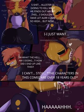 anthro anthro_on_anthro bassilixxx23 comic critters_(poppy_playtime) dogday dogday_(poppy_playtime) gay gay_sex icky_licky_(poppy_playtime) male male_only nightmare_critters no_humans poppy_playtime poppy_playtime_(chapter_3) poppy_playtime_(chapter_4) smiling_critters yaoi