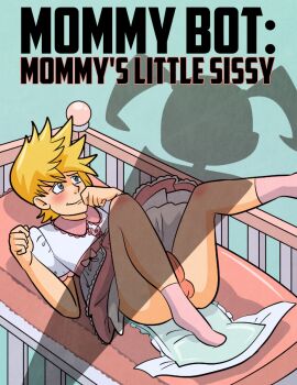 abdl diaper diaper_change female humiliation jenny_wakeman kingdom_hearts male paddedskater penis robot robot_girl roxas sissy twink xj9