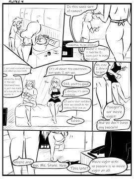 asexualhub bisexualhub black_and_white chubby chubby_female comic couple couple_(romantic) cute female husband husband_and_wife lewddoodler my_wife_is_a_pretty_cool_dude wholesome wife wife_and_husband